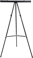 Conda Art Supply - Caballete de aluminio para pizarra de 66 pulgadas de alto y trípode portátil para piso y mesa, con capacidad para 25 libras, capacidad para almohadillas de escritura, tableros de pósters - Arteztik
