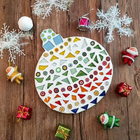 E-Home Shop - Azulejos de mosaico de cristal para mosaico (2.2 lbs, forma irregular, 35.27 oz) - Arteztik
