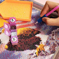 SIBOTER 61 piezas 5D diamantes accesorios de pintura, incluye bolígrafo de pintura de diamante, caja de almacenamiento de pintura de diamante y rodillo de pintura de diamante, accesorios de arte de diamante y herramientas para adultos principiantes - Arteztik
