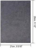 Selizo 150 piezas de papel de calco y grafito de carbono para transferencia de leña, talla de madera y trazado - Arteztik
