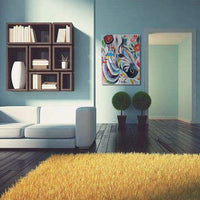Kit de pintura de diamante 5D para hacer tú mismo, con broca redonda completa, para manualidades, por número, para adultos, con diamantes de imitación, bordado, punto de cruz, lienzo para decoración de pared (Zebar, 18.0 x 14.0 in) - Arteztik
