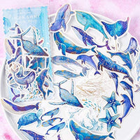 Juego de 60 pegatinas decorativas de estilo romántico para álbumes de recortes, calendarios, arte, manualidades, álbum, diario de balas, letra de la marca Ocean Romantic - Arteztik
