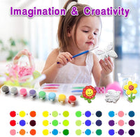 Crafts for Kids Edades 4 – 8 Gardon Juego de pintura para niñas niños – 15 piezas Kids Crafts Flor mariposa Figuras Set de pintura para niños cumpleaños fiesta de Navidad - Arteztik
