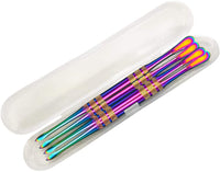 Kit de herramientas para tallar cera, 4 unidades de herramientas de modelado de escultura, arco iris de acero inoxidable - Arteztik
