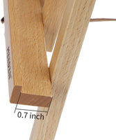 Caballete MEEDEN con juegos de lienzo, caballete de mesa de madera de haya de 11.8 in de alto y lienzo estirado de 9.1 x 11.8 in para pintar, manualidades, dibujos, decoración, conjuntos, 1 unidad - Arteztik
