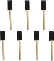 Royee 7 esponjas de pintura de espuma con mango de madera, color negro, 1 pulgada, herramientas de pintura ligeras para acrílicos, manchas, desvanece, pintura, bricolaje, manualidades, accesorios para niños - Arteztik
