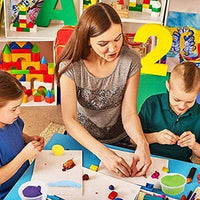 Arcilla seca al aire 48 colores, arcilla de modelado con creación manual bolsas de sello herramientas cajas de color (26.46 oz) - Arteztik
