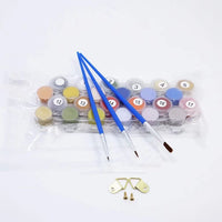 Tonzom Paint by Numbers Kits - Pintura al óleo para niños, estudiantes, adultos principiantes con pinceles (enmarcados en madera o sin marco) - Arteztik
