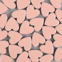 Azulejos de mosaico, 48 piezas de mosaico de vidrio, chips de mosaico, mosaico de vidrio texturizado, para decoración, manualidades, proyectos de arte, amor corazón 0.9 x 0.9 in - negro - Arteztik
