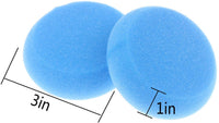 Esponja redonda de pintura de 2.87 pulgadas para acuarela, manualidades, cerámica, cerámica, pintura facial y uso doméstico (8) - Arteztik

