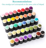 40pcs Esponja Dauber Arte Dedos Daubers con Caja de Almacenamiento para Pintura Dibujo Tinta Crafts Tiza - Arteztik
