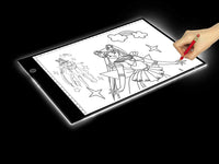 A4 Tracing Light Box Portátil LED Tabla Tracer Junta Regulable Brillo Artcraft Light Pad para Artistas Dibujo 5D DIY Diamond Pintura Sketching Tatuaje Animación Diseño - Arteztik
