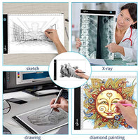 Caja de luz para pintura de diamante grande – B4 Tracing Light Pad – LED Board Tracer, 5D Diamond Dotz Kits para Weeding Vinyl, Art Drawing, Sketching, Animation, Kids Flipbooks, Stencil, Artist Gifts - Arteztik
