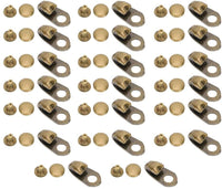 Ganchos de aleación para botas de zapatos, ganchos de encaje para botas de encaje, hebillas de seguridad para campamento, senderismo, escalada, reparación de botas de cuero, hebilla de reparación - Arteztik
