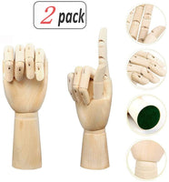 Flexible mano izquierda modelo conjunto, 12" grandes y pequeñas 7" - Arteztik
