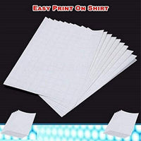 20 piezas de papel de transferencia de calor fácil de hacer para hacer tu propia camiseta en cuestión de minutos. - Arteztik
