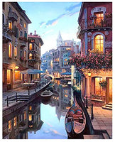 Pintura por números para principiantes adultos, 16.0 x 20.0 in, kit de pintura acrílica de rosa roja y amarilla sobre lienzo con 3 pinceles de pintura para decoración de pared del hogar - Arteztik
