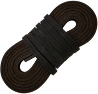 TOFL - Correas de piel de 2 piezas de 0.236 in de ancho y 72.0 in de largo, ideales para muchos propósitos (marrón medianoche) - Arteztik
