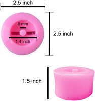 Sra. y Sr. Molde de silicona para decoración de ratones (2 unidades) - Arteztik
