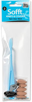 Colorfin pp65003 Sofft cuchillo con 5 fundas, Ovalado, nº 3 - Arteztik
