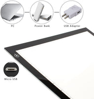 litup Caja de luz Light Pad 17.7 inch A4 Tamaño Caja de luz Tracing dibujo Light Junta Light Cuadro En La animación, bosquejar, tatuaje Transferencia – lps4 - Arteztik
