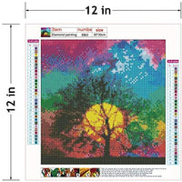 Kit de pintura de diamantes 5D, material de lienzo para decoración de pared del hogar para niños y adultos (Neasyth Store 13.99 dólares - Arteztik
