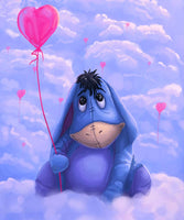 Kit de pintura de diamantes de imitación Eeyore 5D para manualidades de decoración de pared del hogar, 12 x 16 pulgadas GT129 - Arteztik
