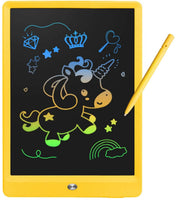 Derabika - Tablet para dibujar y escribir con pantalla LCD colorida de 10 pulgadas, borrable, para regalo de cumpleaños de niños de 3 a 7 años de edad, pizarra de garabatos, juguetes didácticos - Arteztik
