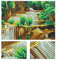 Kit de pintura de diamante 5D con perforación completa, pintura de bordado con diamantes de imitación para paisaje, arte para decoración de pared del hogar, 12 x 16 pulgadas (paisaje 3) - Arteztik
