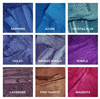 Polvo de mica brillante, perfecto como pigmento de color de resina epoxi – Grandes células – sin grumos o residuos. - Arteztik
