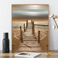 Karyees Beach Sunset Paint by Numbers Kits Beach Sunset DIY pintura por números playa Sunset DIY pintura por números Beach Sunset DIY Canvas Painting by Numbers Pintura acrílica Home Wall Decor Paint by Number Kits Seaside16 x 20 pulgadas - Arteztik
