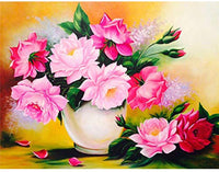 Pintura de diamante 5D para manualidades, punto de cruz, con diamantes de imitación y diamantes de imitación, para adultos, para principiantes, manualidades, 15.4 x 15.0 in - Arteztik
