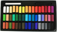 HASHI Pasteles suaves no tóxicos para profesionales – tiza cuadrada pastel colores surtidos (48 colores) - Arteztik
