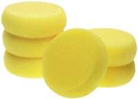 Penta Angel Esponjas redondas de 3.0 in, color amarillo, esponjas sintéticas para artistas, acuarelas, para arte y manualidades, arcilla, limpieza de cerámica, pared (esponjas redondas) - Arteztik
