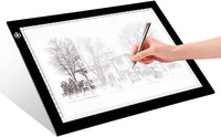 LITENERGY - Caja de luz LED de seguimiento A4 portátil, ultrafina, ajustable, USB, para dibujo de tatuajes, transmisión, bocetos, animación, estenciling - Arteztik
