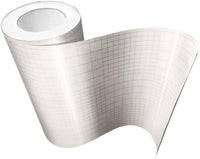 Alto Brillo Transferencia de vinilo transparente rollo de papel autoadhesiva W/Red respaldo 6" X 5 ft 3 mil - Arteztik
