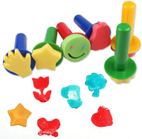 33 Pcs Kids Drawing Tools Kits, Sponge Painting Brushes, Early DIY Learning Craft Art Supplies for Kids Toddlers, Washable Painting Brushes, Foam Roller Sponge Arts Craft - Arteztik
