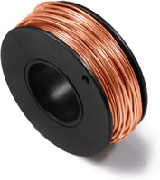 Alambre de aluminio de 75 pies | Oro de 0.039 in de alambre de cuentas de metal a granel para la fabricación de joyas y manualidades - Arteztik
