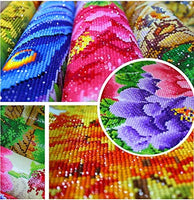Kit de pintura de diamante 5D para adultos y niños, NYEBS 5D DIY pintura de diamante taladro redondo completo Jesús está caminando en la playa bordado de diamantes de imitación para decoración de pared 16 x 16 pulgadas (taladro completo) - Arteztik
