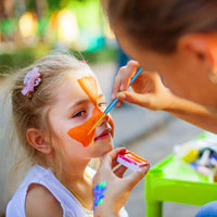 Aolora Juego de pinceles de pintura acrílica: 20 pinceles de punta redonda profesional de nailon plano para lienzo, roca, modelo, pintura en miniatura, acuarela de aceite, cara corporal, artista, principiante, suministros para niños - Arteztik

