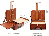 MEEDEN Ultimate Pochade Box - Caballete ligero para pintura al aire libre - Arteztik
