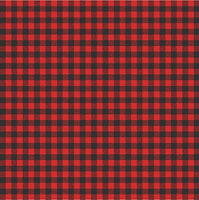Vinilo a cuadros de búfalo blanco y negro, hojas de vinilo impresas, vinilo a cuadros, rojo negro, paquete de 3.9 – 11.8 in x 30 cm (blanco/negro/rojo/negro) - Arteztik
