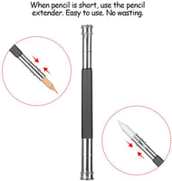 Juego de 35 lápices de dibujo, ideal para principiantes, lápices de carbón, gomas de borrar y bolígrafos de papel, clips gratis, suministros de arte, lápices de dibujo, lápices de grafito, suministros para bocetos - Arteztik
