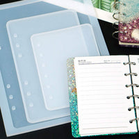 Markeny - Juego de 3 moldes de resina para cuaderno A5 A6 A7 - Arteztik
