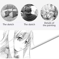 Mezcladores de arte de dibujo, mezcla de artistas Stump y Tortillion Art Blender, herramientas de dibujo de bocetos para estudiantes artista carbón boceto herramientas de dibujo (20 piezas) - Arteztik
