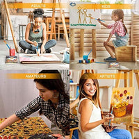 Juego de pinceles de pintura acrílica, 10 unidades de pinceles redondos de nailon, punta fina, pinceles de pintura en miniatura para pintura acrílica de acuarela, pintura al óleo, pintura de uñas, modelo de uñas, manualidades, arte de roca, kits profesion - Arteztik
