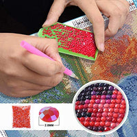 Kit de pintura NEILDEN 5D de diamantes, para adultos, para trabajos manuales, pintura de bordado con diamantes de imitación, pintura de punto de cruz, manualidades para decorar la pared del hogar, 30x40 cm - Arteztik
