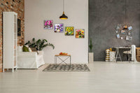 Juego de 4 kits de pintura de diamante 5D para adultos, niños, florero, pintura de diamante grande por números, 16.0 x 16.0 in - Arteztik
