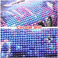 Bloce kits de pintura de diamante para adultos, 11.8 x 15.7 in, kit de bricolaje de diamantes de arte, Hope Believe Love Crystal Full Drill Arts Craft Canvas Supply para decoración de pared del hogar - Arteztik
