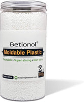 Betionol - Compuesto de modelado blanco de arcilla creativa para hacer tú mismo, redondo de 1lb / 16.01 oz - Arteztik
